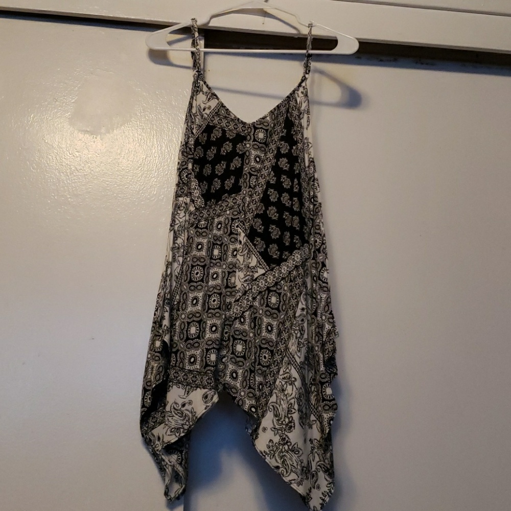 Long loose blouse